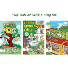 Yeşil Kafalar Serisi 3 Kitap Set  -  Tuğba Coşkuner