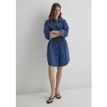 Mavi Bertina Classic Denim Indigo Mavisi Jean Elbise 1310618-89426