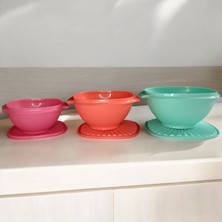 Tupperware Yıldız Kaplar 3'lü Set 830 ml Saklama Kabı