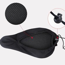 Ledong Shop A Mavi Stil Mtb Dağ Bisikleti Bisiklet Sürme Kalın Ekstra Rahat Ultra Yumuşak Silikon 3D Jel Ped Yastık Kapak Bisiklet Sele Koltuk 4 Renk (Yurt Dışından)
