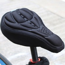 Ledong Shop A Mavi Stil Mtb Dağ Bisikleti Bisiklet Sürme Kalın Ekstra Rahat Ultra Yumuşak Silikon 3D Jel Ped Yastık Kapak Bisiklet Sele Koltuk 4 Renk (Yurt Dışından)