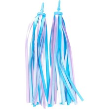 Ledong Shop A No.1 Stili 2 Adet Bisiklet Direksiyonu Fırfır Renkli Püskül Çocuklar Çocuklar Bisiklet Dekor Şerit Püskül Polyester Bisiklet Aksesuarları (Yurt Dışından)