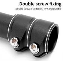 Ledong Shop A 124MM Kırmızı Stil Bisiklet Direksiyon Uzatma Aparatı Mtb Bisiklet Çatalı Yükseltici Adaptör Bisiklet Parçaları Aksesuarları (Yurt Dışından)