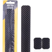 Ledong Shop A Ztto Bisiklet Zincir Koruma Sticker Mtb Bisiklet Bakım Zincir Sticker 22CM Anti-Çizik Levha Şasi Koruyucu Karbon Bant Film Aracı (Yurt Dışından)