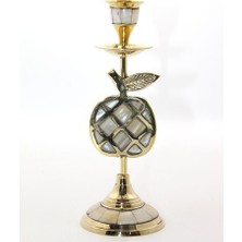 Near Shop Pirinç Sedefli Tekli Şamdan