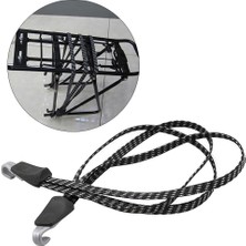 Ledong Shop A Siyah Stil Mtb Bisiklet Bagaj Taşıyıcı Geri Çekilebilir Esnek Bant Bisiklet Bagaj Taşıyıcı Yük Rafları Bağlama Lastik Kayış Halat (Yurt Dışından)
