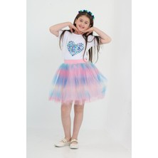 Kız Çocuk Alt Üst Takım 23 Nisan Gösteri Kıyafetleri