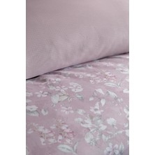 Cıft Kısılık Elegance Baskılı Saten Nevresım Takımı Franny Rose  - Nevresım