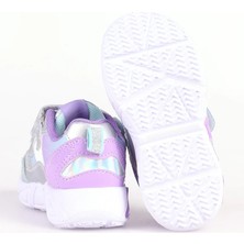 Beppi Işıklı Kız Çocuk Sneaker Gri-Lila