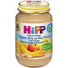 Hediyecantam  P Organik Elma ve Muz Püresi 190 gr