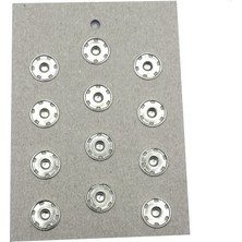 Atos 21 mm Çıt Çıt 12 Adet ( Nikel)