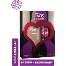 She Clubber Kadın Parfüm Seti 50 ml Edt + 150 ml Deodorant