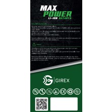 Girex Teknoloji Girex Apple iPhone 7g Güçlendirilmiş Batarya Yüksek Kapasite 2350 Mah
