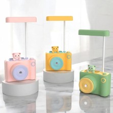 Big Trend Store Kamera Şeklinde Kalemtıraşlı USB Masa Üstü Lamba - Şık ve Fonksiyonel!