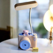Big Trend Store Kamera Şeklinde Kalemtıraşlı USB Masa Üstü Lamba - Şık ve Fonksiyonel!