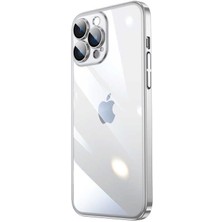 ZORE Apple iPhone 13 Pro Kılıf Sert Pc Renkli Çerçeveli Zore Riksos KAPAK-GÜMÜŞ-8680436623909-TCHS80219