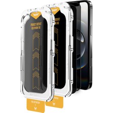 Buff  Apple iPhone 16E/14/13 Pro/13 5d Privacy Easyfit 2 Adet Ekran Koruyucu
