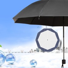 De Beers 130CM/51.18 Inç Yüksek Kaliteli On Kemikli Şemsiye Güçlendirilmiş Şemsiye Çerçevesi Güçlü Su Geçirmez Rüzgar Geçirmez Manuel Büyük Şemsiye (Yurt Dışından)