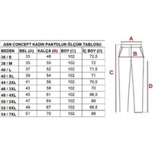 Asn Concept Lacivert Renk Pamuklu Kumaş Beli Ribanalı Kadın Eşofman Altı (Büyük Beden Seçeneğiyle)