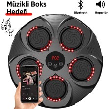 Akıllı Boks Egzersiz Aleti - Bluetoothlu Boks Makinesi - Müzikli Boks Eğitim Tahtası
