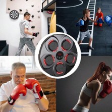 Akıllı Boks Egzersiz Aleti - Bluetoothlu Boks Makinesi - Müzikli Boks Eğitim Tahtası