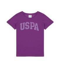 U.s. Polo Assn. Kız Çocuk Menekşe Tişört Basic 50298193-VR037