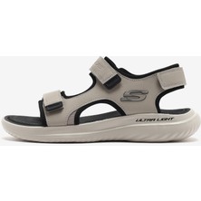 Skechers Bounder 2.0 Thutton Erkek Bej Sandalet 232893 Tpbk Hafif Yapı Ve Konforlu Tasarım