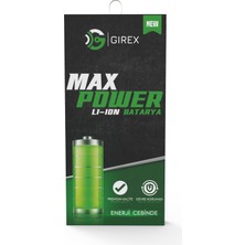 Girex Teknoloji Girex Apple iPhone Se 2020 Güçlendirilmiş Batarya Yüksek Kapasite 2350 Mah