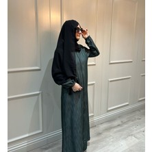 Tekstil Marketi Fermuarlı Kot Desen Ferace