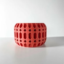 Geometrik Tasarımlı Dekoratif Kase