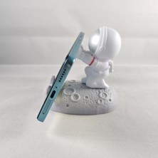 Big Trend Store Masaüstü Astronot Telefon Tutucu ve Standı-Elleriyle Destek Veren