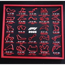 AVD 3D Formula1 2025 Takvimi