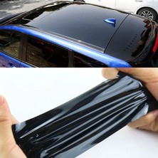 Piano Black Hava Kanallı Parlak Siyah Araç Kaplama Cam Tavan Kaplama Folyosu