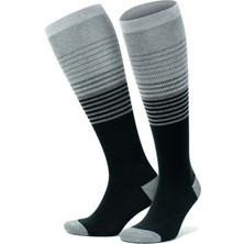 Gowith Bambu Renkli Dikişsiz Diz Boyu 15-20 mm Hg Basınçlı Kompresyon Çorap 3590