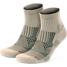 Gowith 2'li Tabanaltı Havlulu Dikişsiz Erkek Kadın Atletik Koşu Yürüyüş Egzersiz Aktivite Çorabı 3594