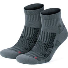 Gowith 2'li Tabanaltı Havlulu Dikişsiz Erkek Kadın Atletik Koşu Yürüyüş Egzersiz Aktivite Çorabı 3594