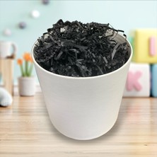1 kg Zigzag Kırpık Kağıt , Kırpıntı Kağıt * Siyah