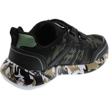 Beppi Işıklı Dinazor Sneaker Siyah-Haki