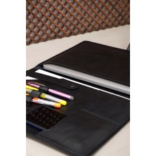 Dk Leather Kahverengi Pu Deri Laptop Macbook Laptop Organizeri 13, 13.3, 13.6 Inch M1 M2 M3 Laptop Pro Air Organizer Kılıf Evrak Çantası