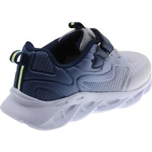Beppi Işıklı Kız Bebek Sneakers Gri-Mavi