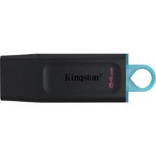 Kingston Datatraveler Exodia 64GB USB 3.2 Gen1 Uyumlu Flash Bellek 5 Yıl Garantili