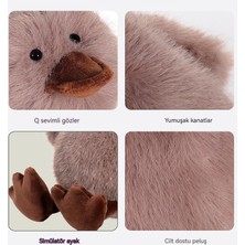Luxixi 20CM Eğlenceli Radom Sevimli Ördek Peluş Oyuncak Ördek (Yurt Dışından)