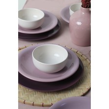 Keramika Purple Mix Yemek Takımı 18 Parça 6 Kişilik 031-451-498