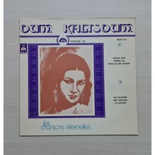 Ümmü Gülsüm (Om Kaltsoum) - Les Chansons Eternelles "chansons Souvenir" Volume Iıı - Dönem Baskı Plak - Longplay - Lp