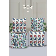 Filamente 4'lü Kırlent Kılıf Seti Ramazan - Ramadan Desenli Çift Taraflı Dijital Baskılı