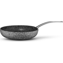 Brioni Stone-H 26 cm Çizilmez Yanmaz Yapışmaz Kızartma Tavası