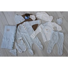 Caramell Barbosakids Caramell Erkek Bebek Yazlık %100 Doğal Pamuk 10'lu Hastane Çıkışı