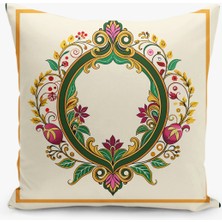 Filamente Çift Taraflı Ramazan - Ramadan Desenli Dijital Baskı Kırlent Kılıfı