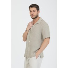 Midas Moda Erkek %100 Pamuk Polo Yaka Gömlek - Rahat ve Şık Yaz Modası