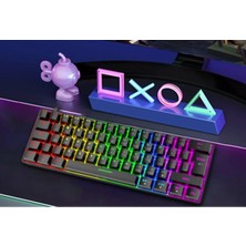 Mambasnake Rgb %60 Mini Mekanik Oyun Klavyesi